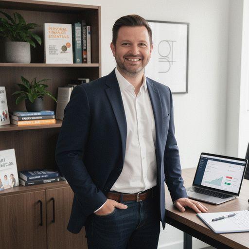 Pohled na otevřenou knihu s cvičeními na správu financí