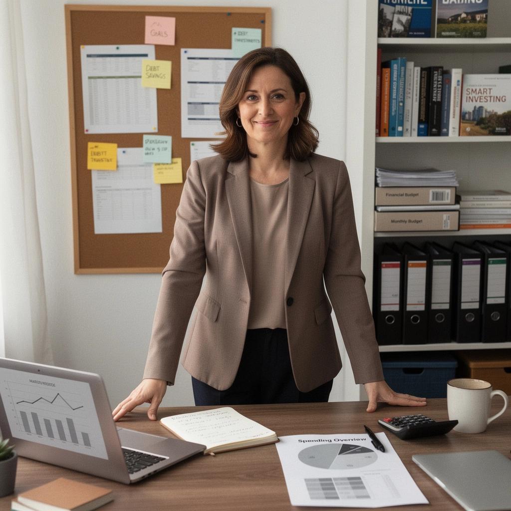 Obrázek skupiny knih zaměřených na osobní finance a investice